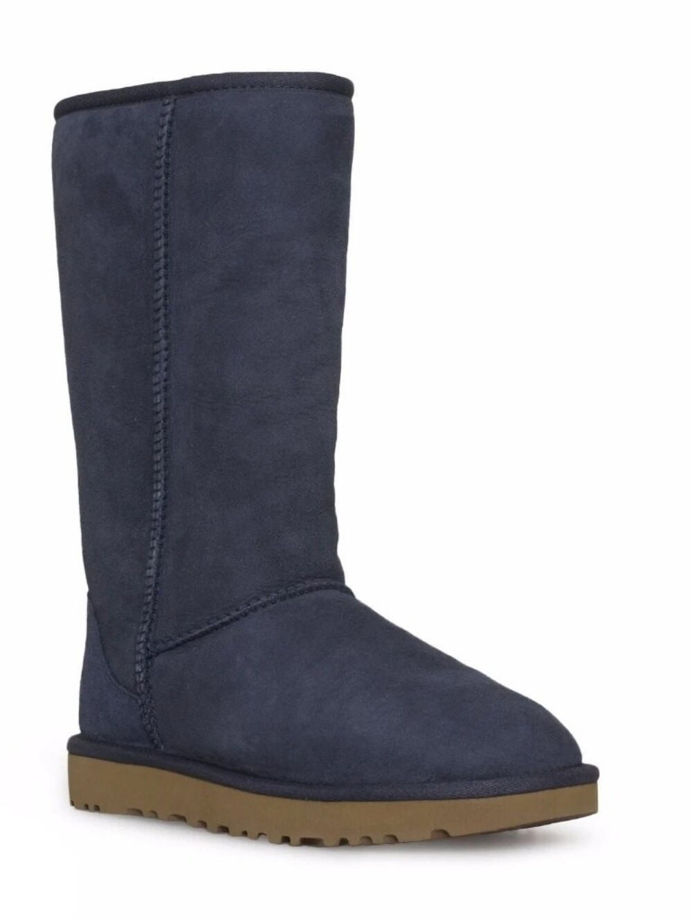 Classic Tall Suede Winter Boot - Navy